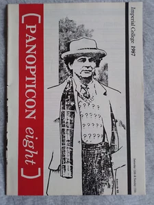 'Panopticon 8' Dr Who Convention Brochure - 'Doctor Who' Fanzine - A4 - 1987 - Picture 1 of 1