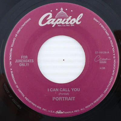 Portrait – I Can Call You/How Deep Is Your Love - 1995 45rpm 7" Record S7-18126 - Image 1 of 4