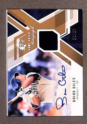 2009 SPx игра Джерси с автографом #GJA-BG Брайан Джайлс /23 - Изображение 1 из 3