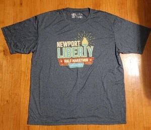 NYCRUNS Newport Liberty Half Marathon T-Shirt Unisex XL. Brand new. Free Shippin - Picture 1 of 2