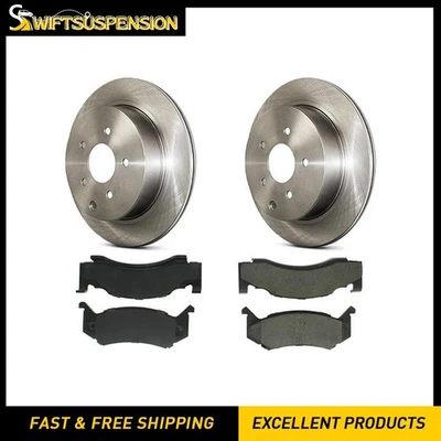 C-Tek Front Disc Brake Pad Set Disc Brake Rotor 3 PCS for 1995-1997 Dodge B2500 - Image 1 of 4