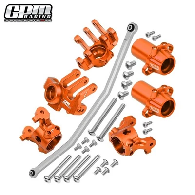GPM Alu C-Hubs+Knuckle Arm & Steering Rod+Rear Knuckle Arm For AXIAL 1/10 RBX10 - Image 1 of 4