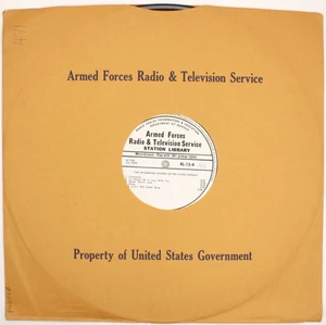 C1963 AFRTS LP Shimmering Sounds of Living Strings Armed Forces Library RL-13-4 - Picture 1 of 8