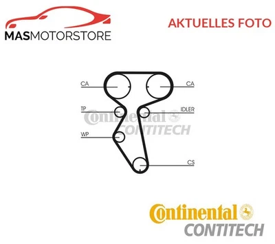 ZAHNRIEMEN-SATZ KIT SET + WASSERPUMPE CONTITECH CT887WP1 A FÜR DAEWOO ESPERO - Bild 1 von 4
