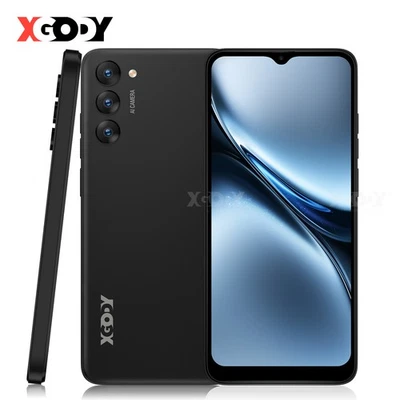 Smartphone 4G Android15 2SIM 7GB+32GB Handy Ohne Vertrage 6,5" Face ID GPS 8Core - Bild 1 von 4