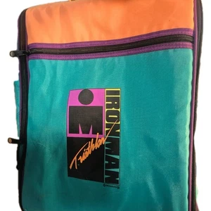 Vintage 80er/90er Ironman Triathlon Championship Locker Turnbeutel - Bild 1 von 15