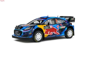 Solido Ford Puma Rally1 Híbrido Azul #8 Tanak Rally Gamuza 2023 1:18 - Imagen 1 de 8