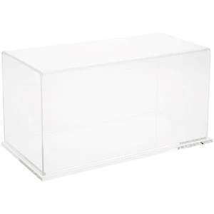 Plymor Clear Acrylic Display Case with Clear Base, 12" x 6" x 6" - Picture 1 of 1