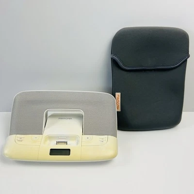 Altavoz de viaje plegable Memorex para Apple iPod modelo M2290WHT PROBADO FUNCIONA Foto 1 de 4