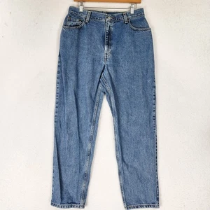 Levis Jeans Womens 14 Blue Vintage 550 Tapered Leg Relaxed Fit High Rise Casual - Picture 1 of 14
