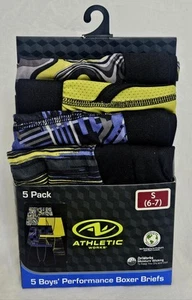 Athletic Works Boys Performance Boxer Briefs 3 Pack U Choose Size S (6-7) M (8) - Picture 1 of 3