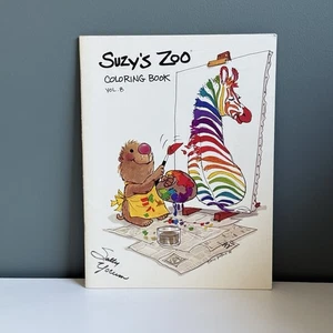 Vintage 1990’s Suzys Zoo Coloring Book Children Activity Art T65 - Picture 1 of 4