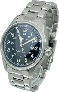 Reloj automático para hombre Hamilton Khaki Field H706250 esfera negra A3669 - Imagen 1 de 13