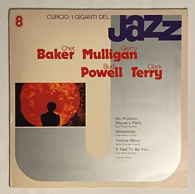 I Giganti Del Jazz Vol. 8  Curcio  GJ-8  1980 Jazz, Hard Bop  Italian Import  EX - Image 1 of 4