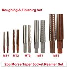 Efficient MT 12345 Morse Taper Hand Reamer Set for Roughing and Fine Cutting