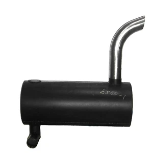 ESCAPE HITACHI EX60-1 - CAJA SILENCIADOR/SILENCIADOR CON TUBO DE SALIDA DE ACERO INOXIDABLE - Imagen 1 de 4