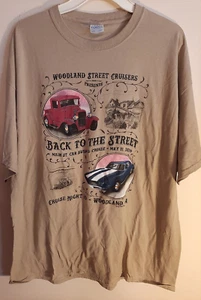 Woodland California Street Cruisers 2019 Back to the Street T-shirt Tee Mens 2XL - Picture 1 of 3