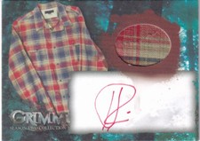 GRIMM Season 2 San Diego Comic-Con Autograph Costume Card SHCC Russell Hornsby
