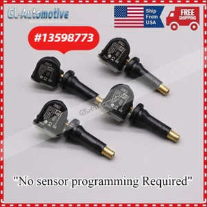 4-PACK Tire Pressure Monitor Sensor System For Buick LaCrosse Cadillac XT4 XT5 - Picture 1 of 12