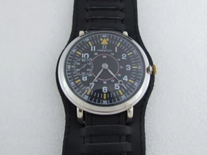 Omega Laco Aviator FLIEGER Luftwaffe Pilot WW2 Vintage 1939-1945 Swiss Men Watch - Picture 1 of 13