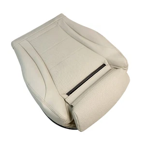For 2015-2021 Mercedes Benz C300 Driver Bottom Leather Seat Cover Tan - Picture 1 of 10