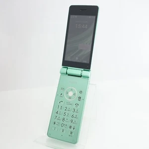 SHARP AQUOS Keitai 3 805SH Green Flip Phone SoftBank Unlocked Used Tested - Afbeelding 1 van 8