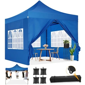 10x10 Pop up canopy tent , Outdoor Canopy Folding Gazebo Wedding Canopy - Picture 1 of 93