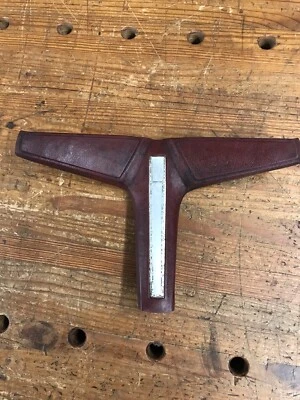 1978-1987 PONTIAC LEMANS GRAND BONNEVILLE STEERING WHEEL Horn Button - Image 1 of 4
