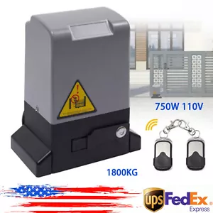 Abridor de puerta corredera automático 1800 kg motor control remoto abridor de puerta 3968 lb - Imagen 1 de 22
