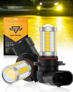 9005 Yellow LED Daytime Running Light DRL Bulbs For Acura TL RL ILX TSX RDX MDX - Picture 1 of 12