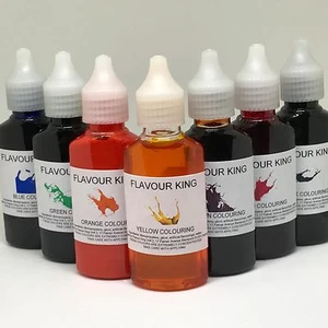 60ml Highly Concentrated Liquid Food colouring 50 colours!!! Cakes baking sweets - Picture 1 of 15