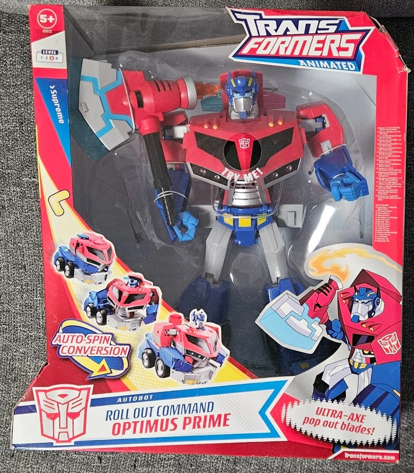 Transformers - Animated - Roll Out Optimus Prime - mit Sound - Englisch - Bild 1 von 4
