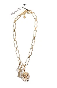 Neu mit Etikett Nordstrom Open Edit Lion Mama Gold Halskette Nordstrom - Bild 1 von 7