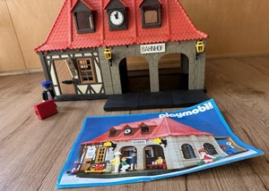 Playmobil Bahnhof Train Station 4300 With Booklet-Incomplete - Picture 1 of 14