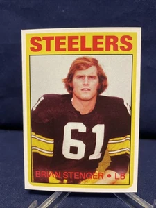 Brian Stenger Autographed Pittsburgh Steelers Custom Card - Picture 1 of 2