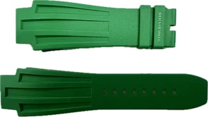 Richard Mille RM 28L Green Rubber Strap Band OEM Genuine New - Picture 1 of 2