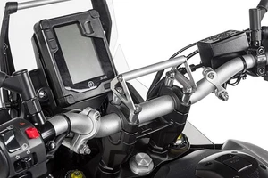 Touratech GPS Handlebar Bracket - With 20Mm Bar Risers - Yamaha Tenere 700 - Picture 1 of 2
