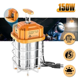 150W LED Temporary Work Light Linkable Construction Jobsite Hanging Light 5000K - Picture 1 of 9