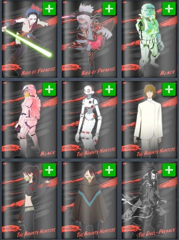 [DIGITAL] Topps Star Wars - Visions Season 3 Premiere 25 W1 - Red Base - Pick - Image 1 of 1