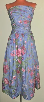 Vestido Jane Schaffhausen Belle France Vintage Floral Rockabilly Cottagecore Talla 12 Foto 1 de 4