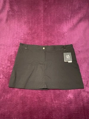 Dare2B Melodic III Black Skorts With Pockets & Adjustable Waist. UK20. RRP £65. - Image 1 of 4