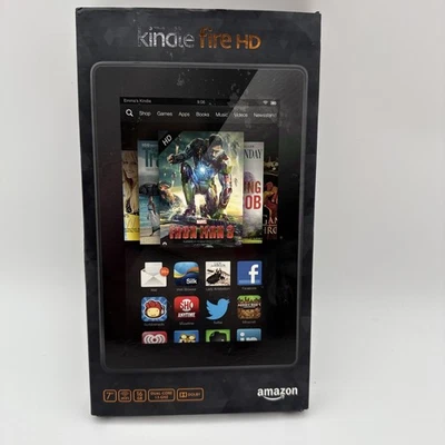 NEW Amazon Kindle Fire HD Tablet 7" Screen 16 GB Dual-Core 1.5 GHZ Sealed - Image 1 of 4