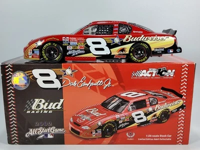 Литой экшн Dale Earnhardt Jr Budweiser/MLB All-Star Game 2002 NASCAR 1:24 - Изображение 1 из 4