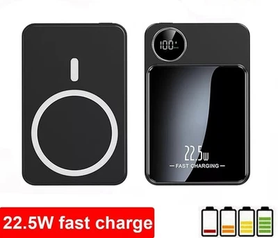 Magsafe Power Bank Portable Charger Magnetic Battery Pack For iPhone Samsung UK - Image 1 of 4