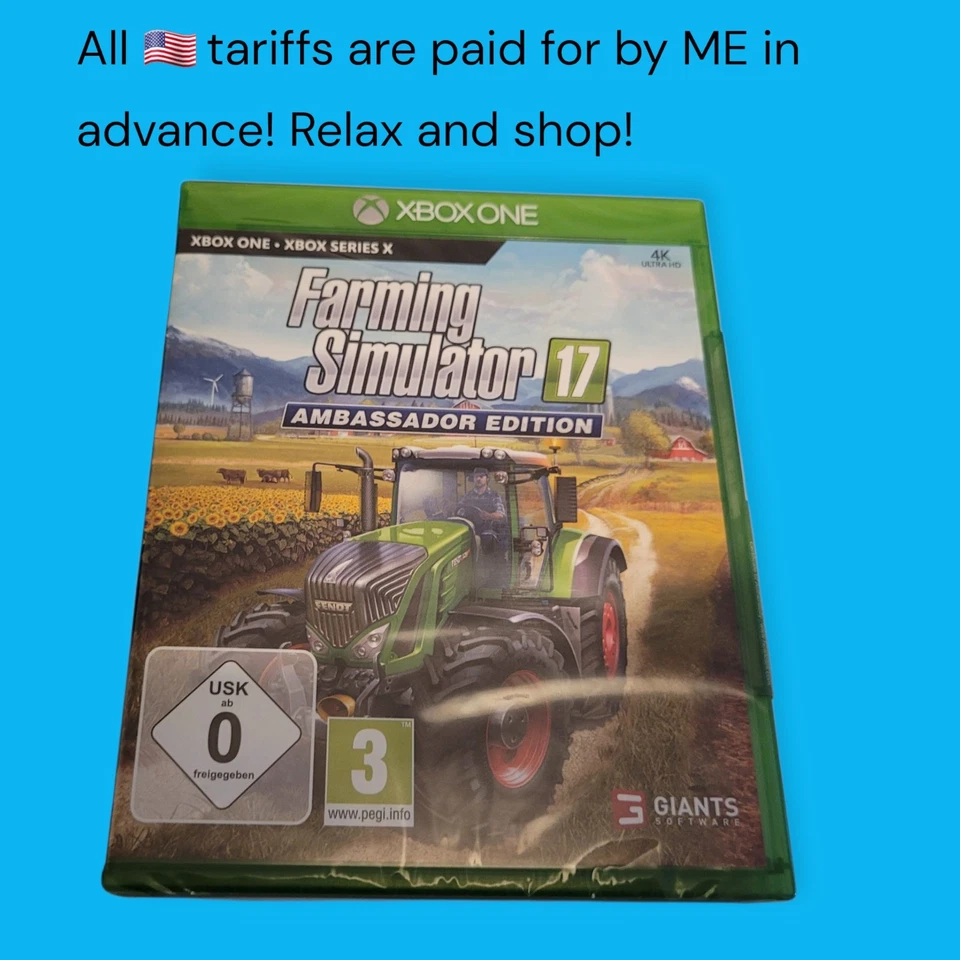 Farming Simulator 17 Ambassador Edition Xbox One | Series X NEW - Image 1 of 2
