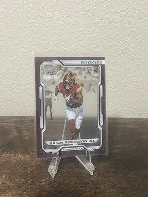 2022 Brian Robinson Jr. Panini Chronicles Playoff Momentum Rookie #PMR-25 - Image 1 of 2