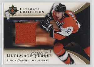 2005-06 Ultimate Collection Ultimate Jersey /250 Simon Gagne #J-SG