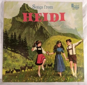 Walt Disney, Songs From Heidi & Presents Switzerland 1968 VINYL LP (VG+ tested) - Imagen 1 de 6