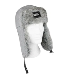 Sombrero de invierno de piel gris del Campeonato del Mundo de Rallyes WRC - Imagen 1 de 6
