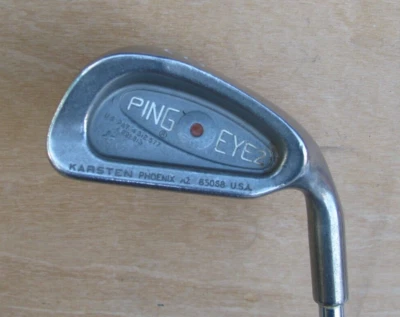 PING EYE 2 + PLUS 3 IRON 21.5 LOFT STIFF FLEX ZZ LITE STEEL SHAFT BROWN DOT - Image 1 of 4